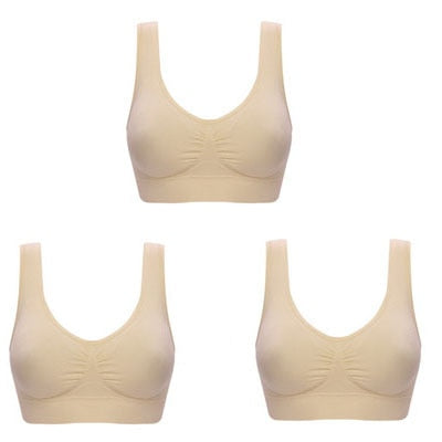 3 Seamless Bra Set